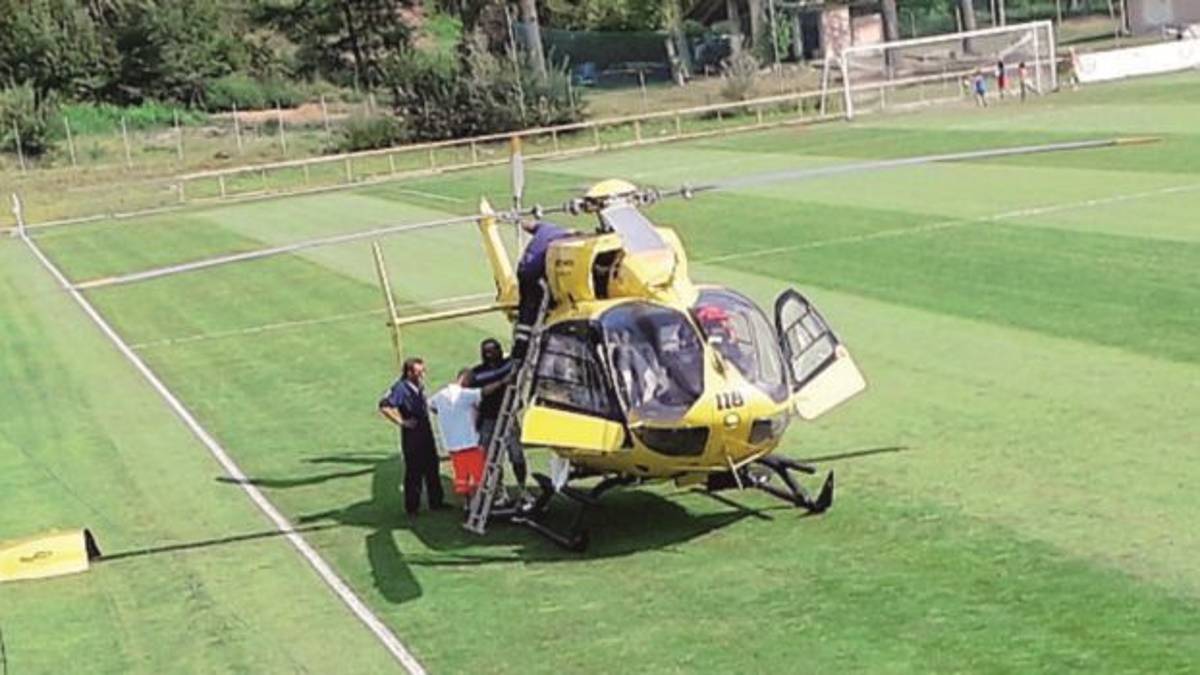 Auto fuori strada, feriti portati a Cesena. Ma si rompe l’elicottero del 118