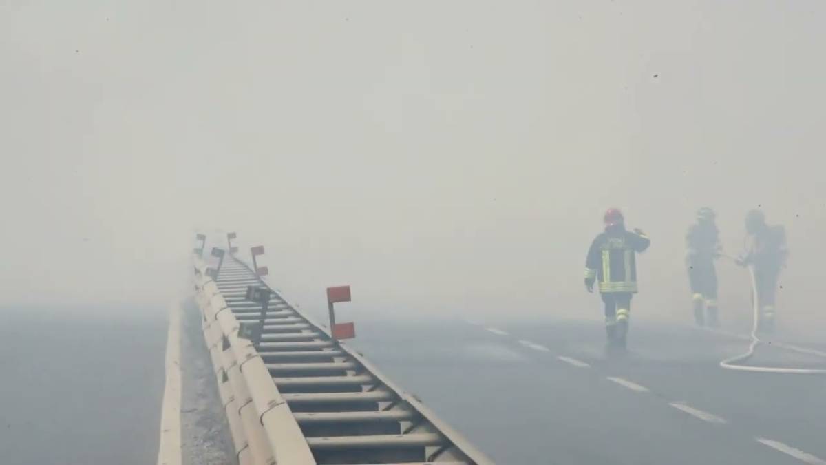 In Romagna continua l'allarme-incendi VIDEO