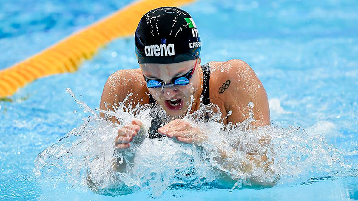 Nuoto, Europei: Martina Carraro in finale dei 100 rana col 2° tempo