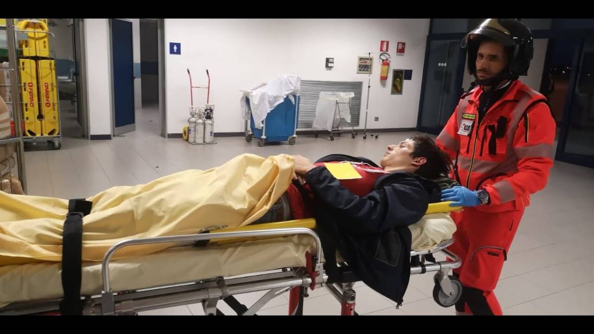 Disastro aereo all'aeroporto Fellini con 180 figuranti: il video
