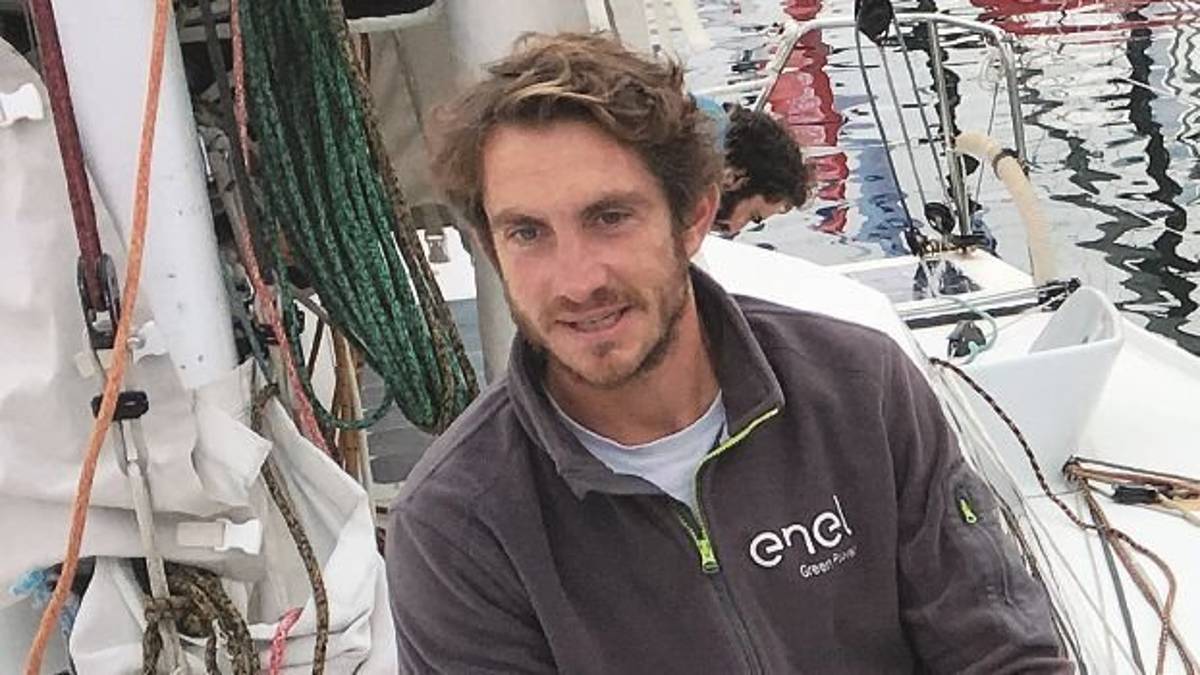 Luca Del Zozzo e Andrea Fantini insieme alla “Défi Atlantique”