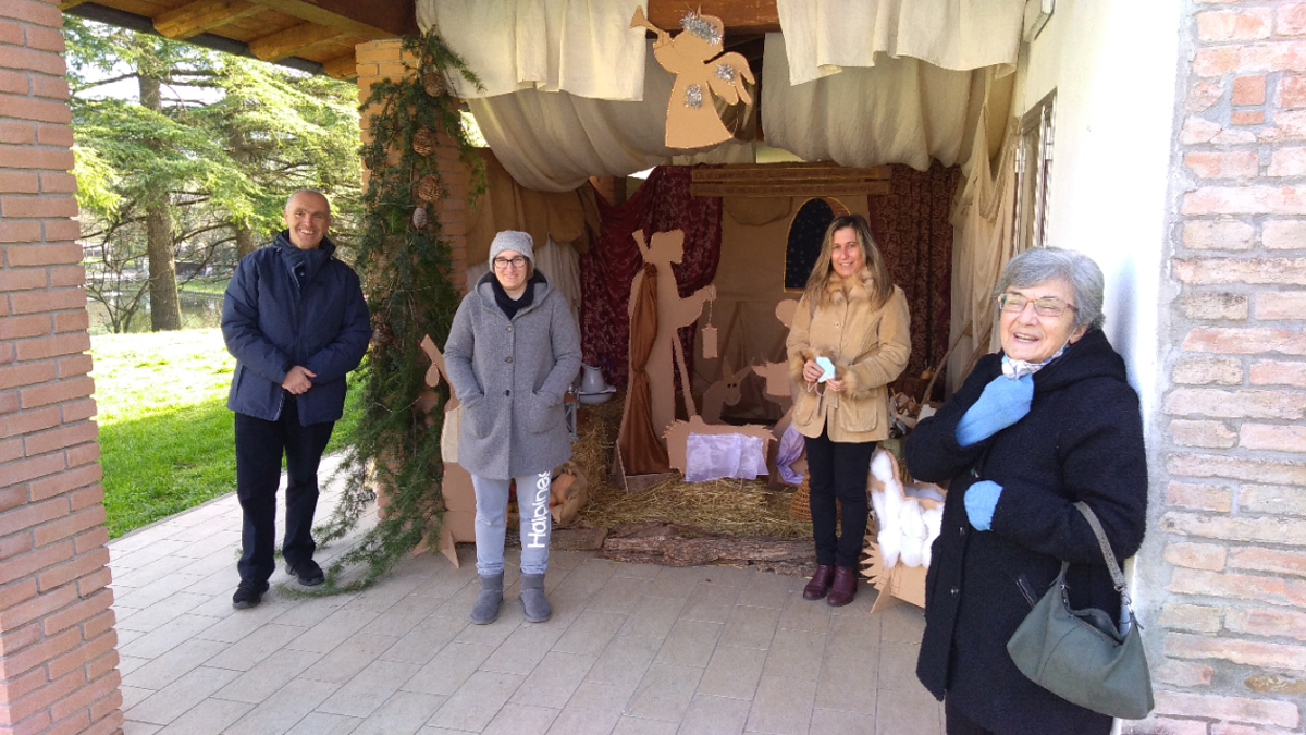 Forlì, presepe a grandezza naturale