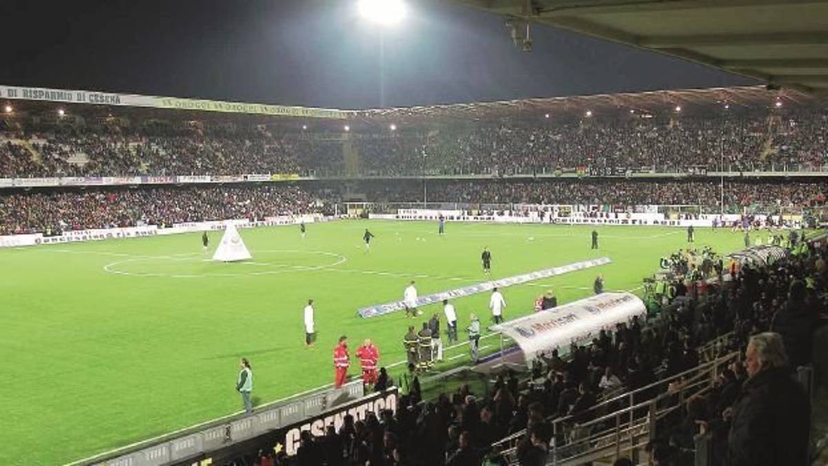 Il nuovo campo del Cesena sarà identico a quello del Real Madrid