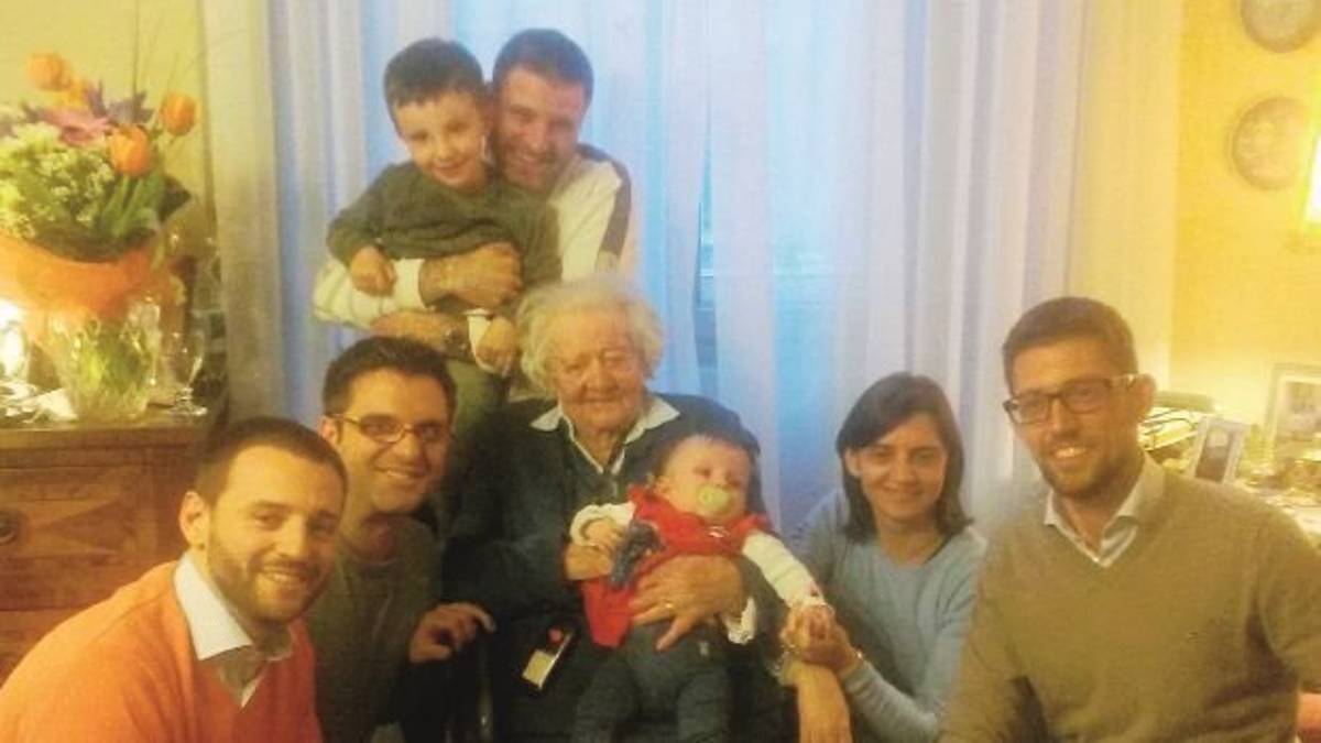 I 106 anni da romanzo di nonna Germana