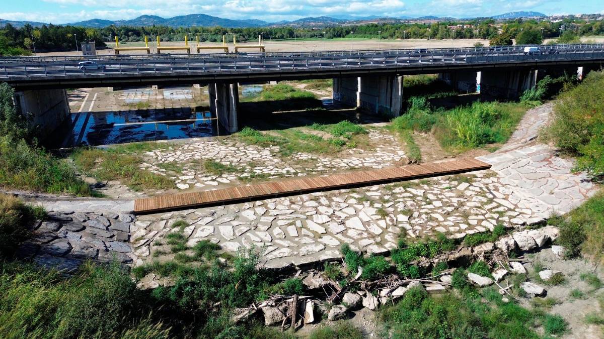 Misano, passerella sul Conca: lavori ormai ultimati