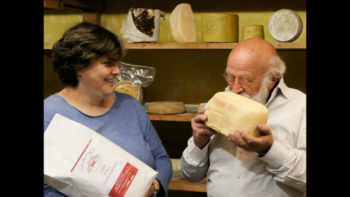 Renato Brancaleoni, un grande affinatore e il formaggio di fossa