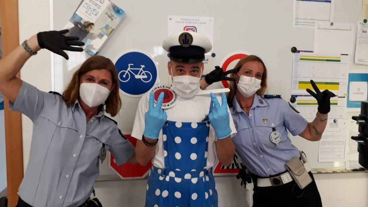 Bimbobell: lezioni ai piccoli da Gatteo assieme alla polizia locale