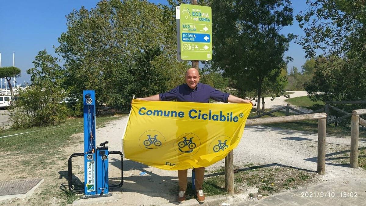 Misano, un'altra bandiera gialla come premio all'attenzione per i ciclisti