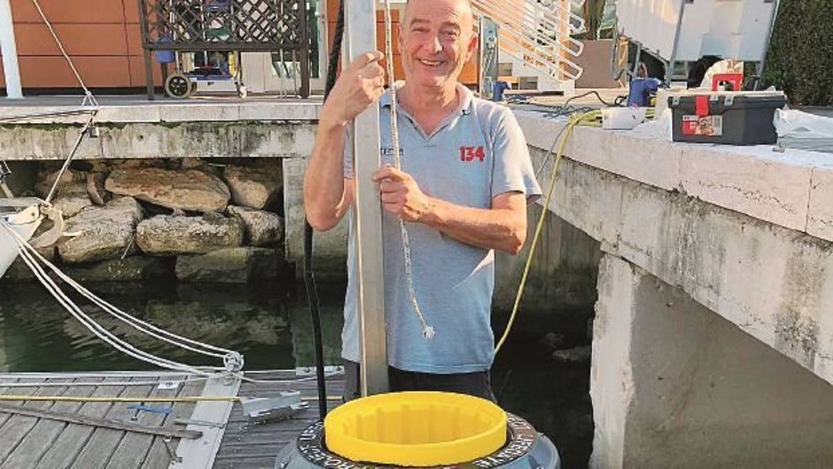 A Cattolica l'innovativo cestino che rimuove plastiche dal mare