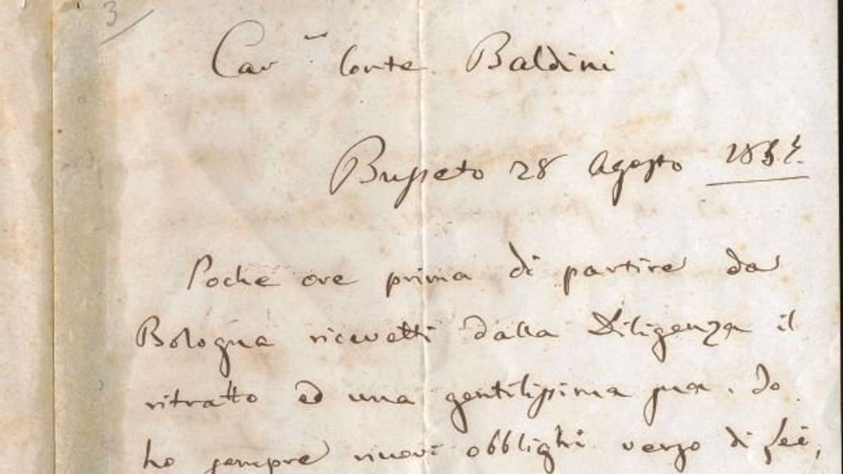 Spunta una lettera di Verdi: grazie Rimini per l’ospitalità