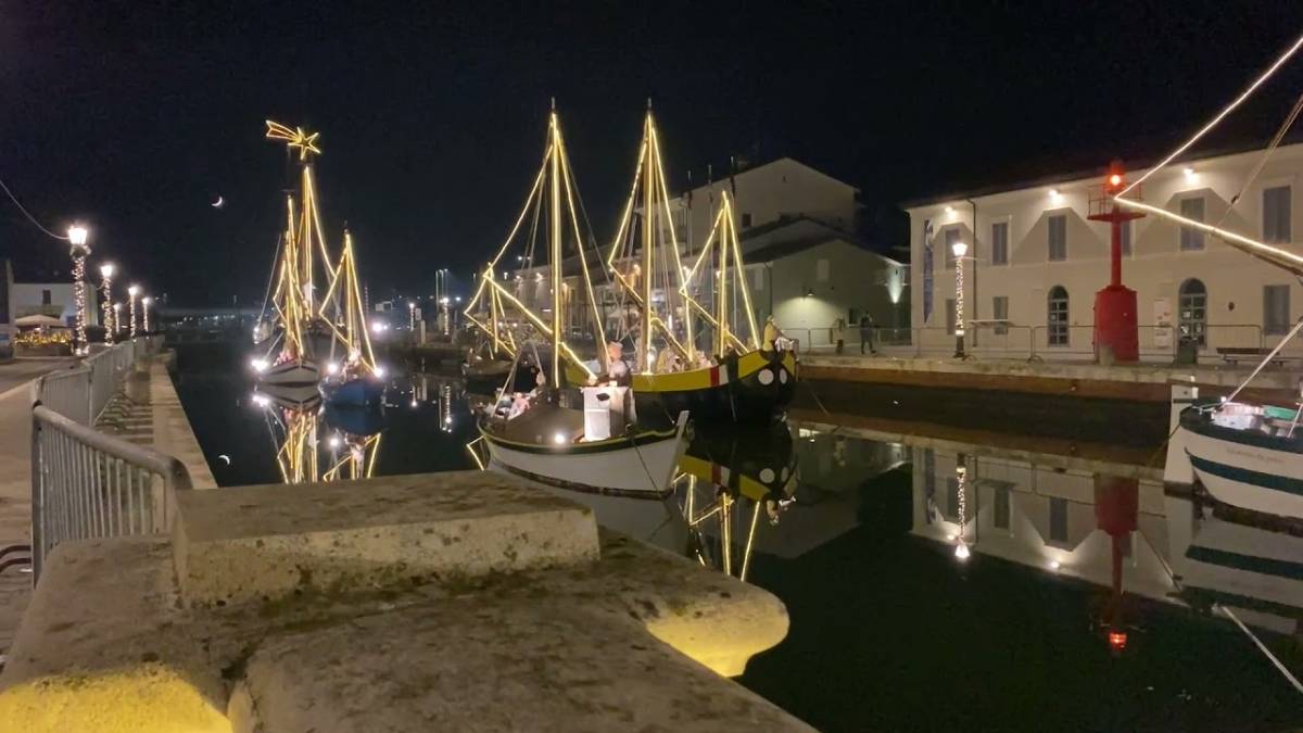 Natale a Cesenatico, la magia del presepe della marineria