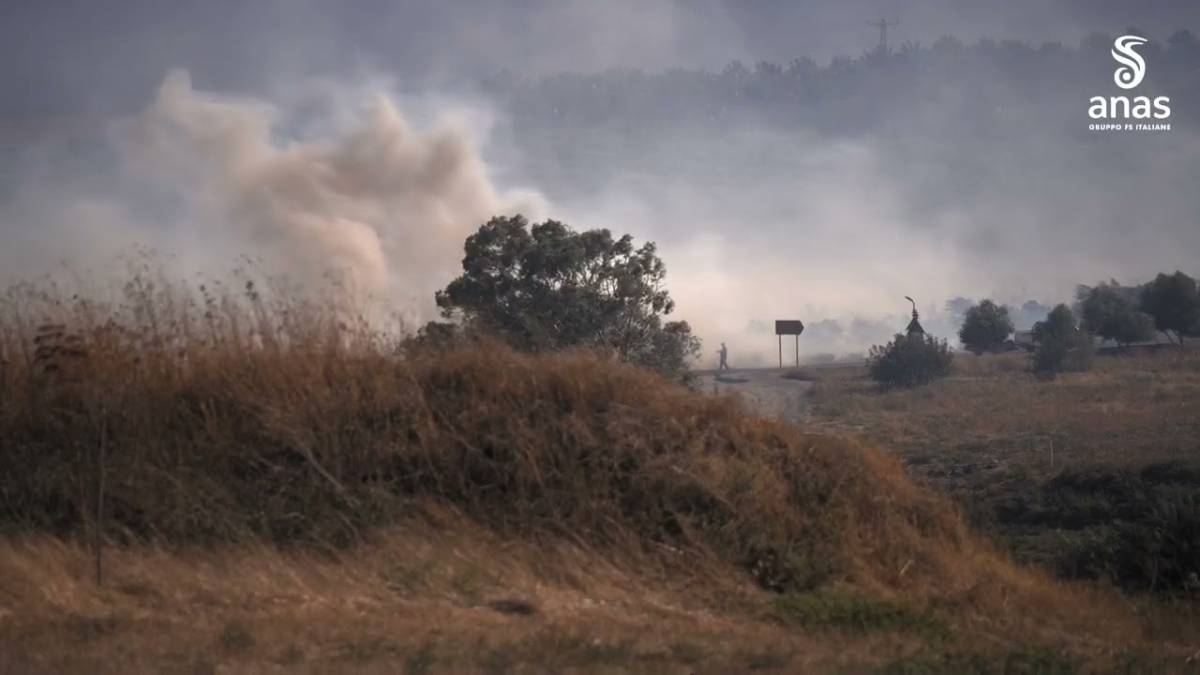 La strada non è un posacenere: il video dell'Anas contro gli incendi