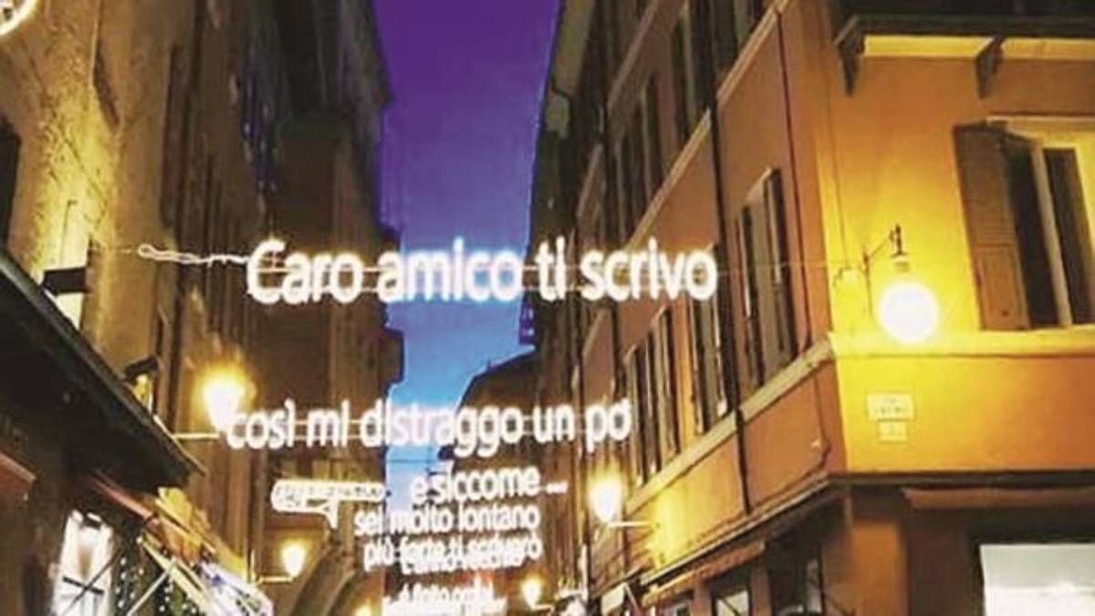 Luminarie parlanti, Lucio Dalla rivive dalle mani di un artista di Santarcangelo