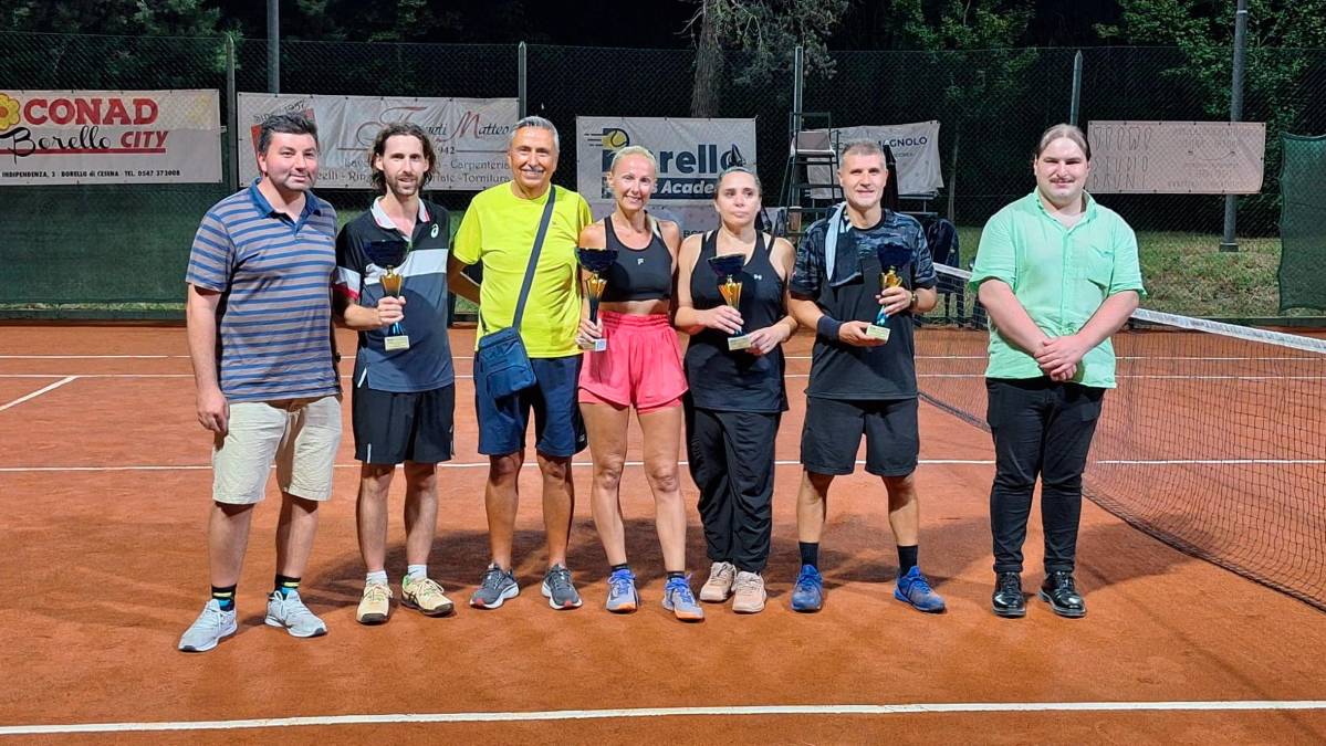 Tennis, Amadori-Vichi vincono a Borello