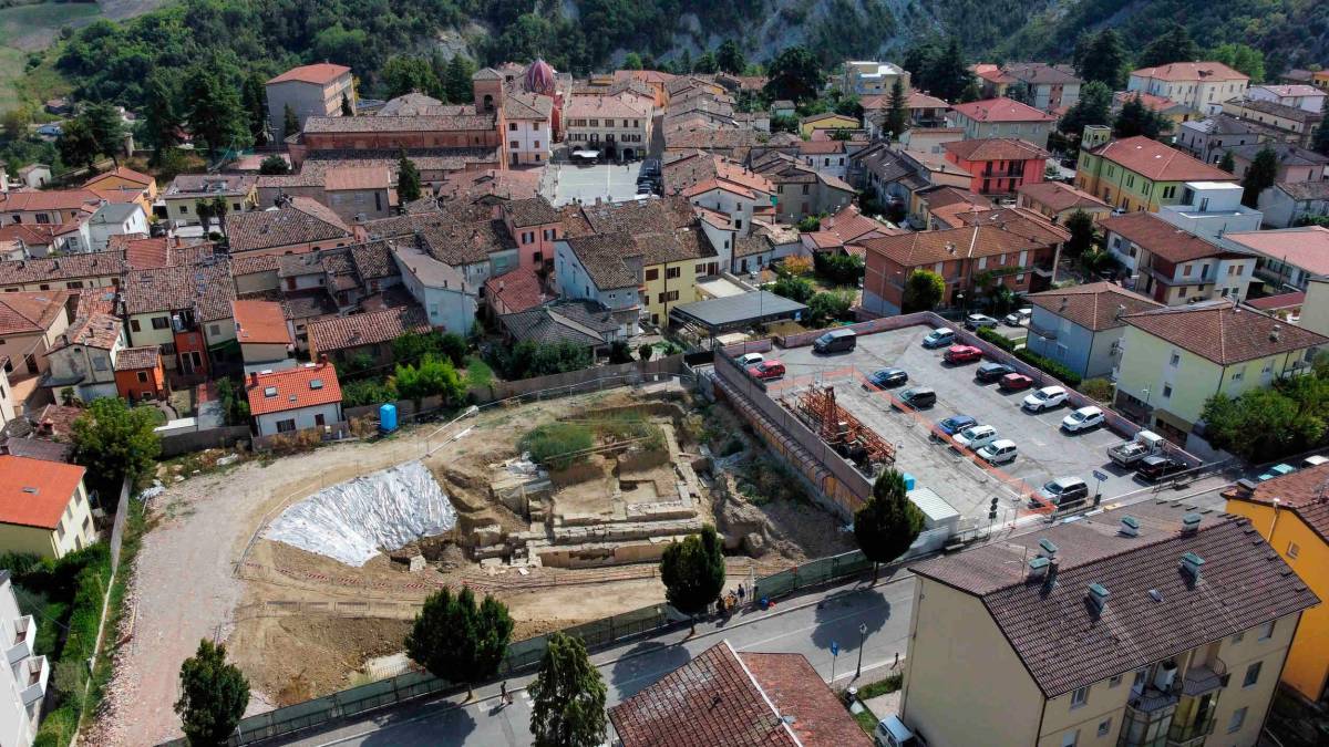 Una foto degli scavi risalente al 2024