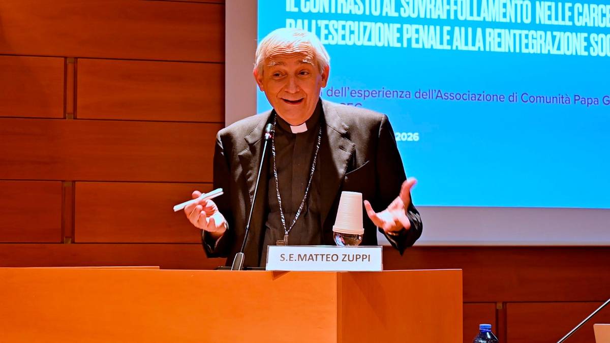 Il cardinale Matteo Zuppi, presidente della Cei