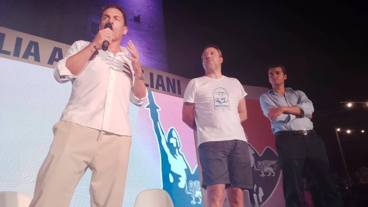 Cervia, Salvini alla festa della Lega Romagna GALLERY