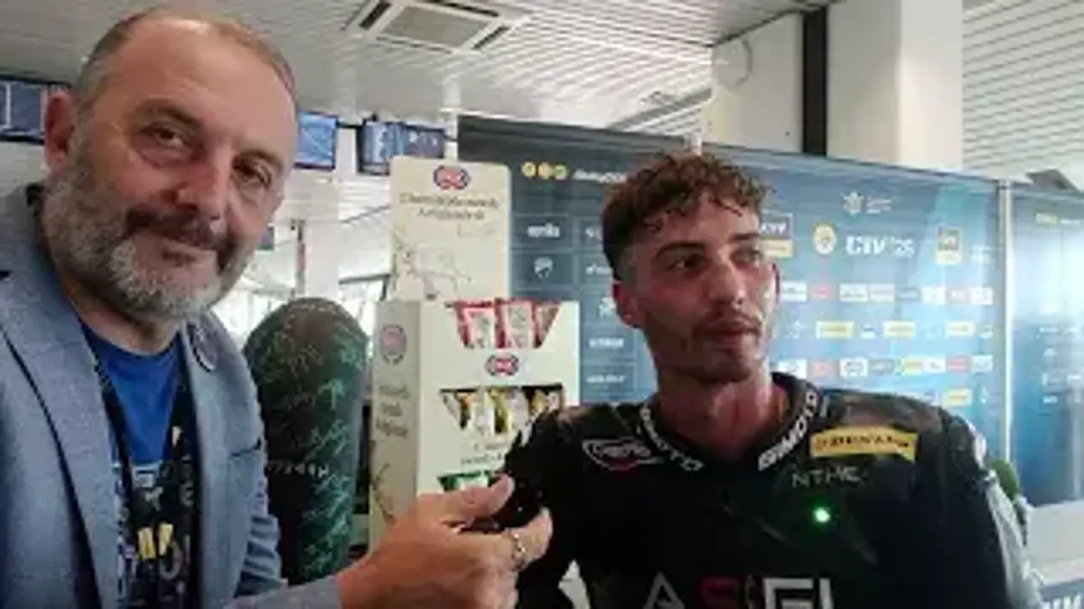 Superbike, terzo posto tutta grinta per Bernardi a Misano