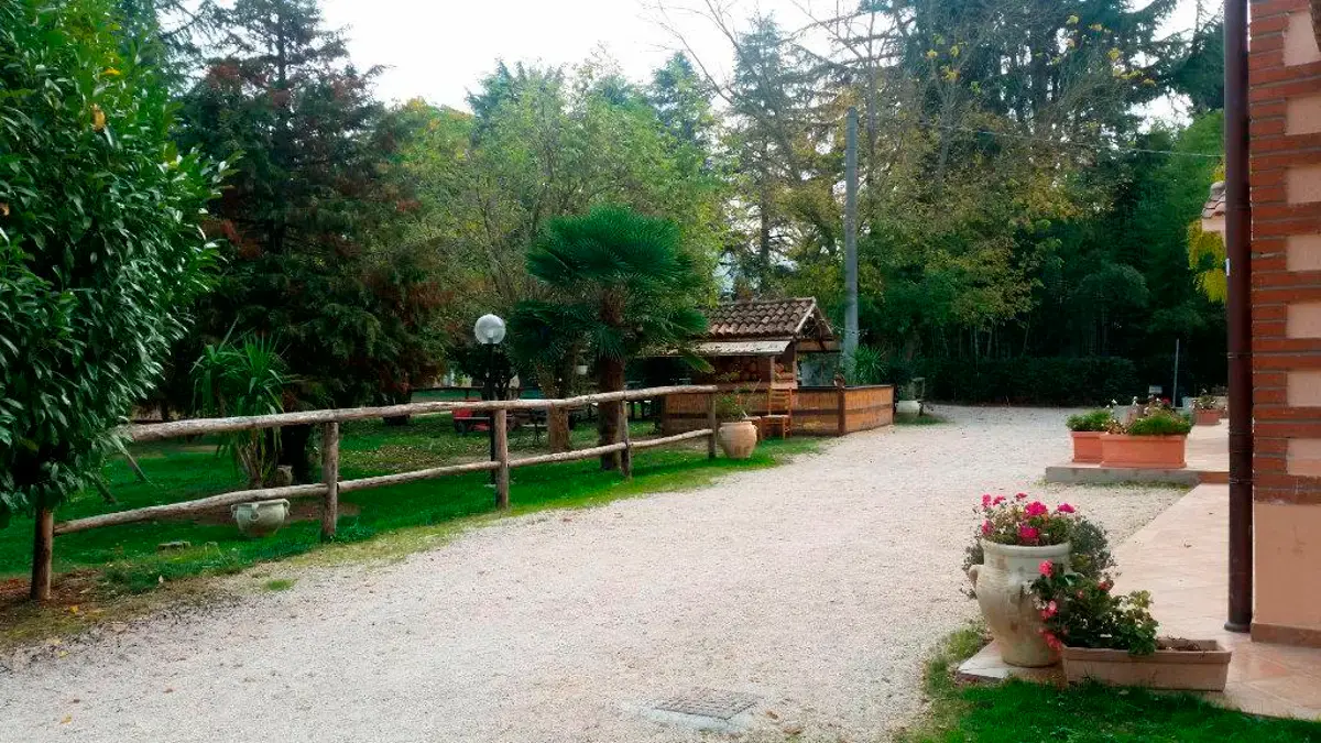 L’esterno di Villa Mami