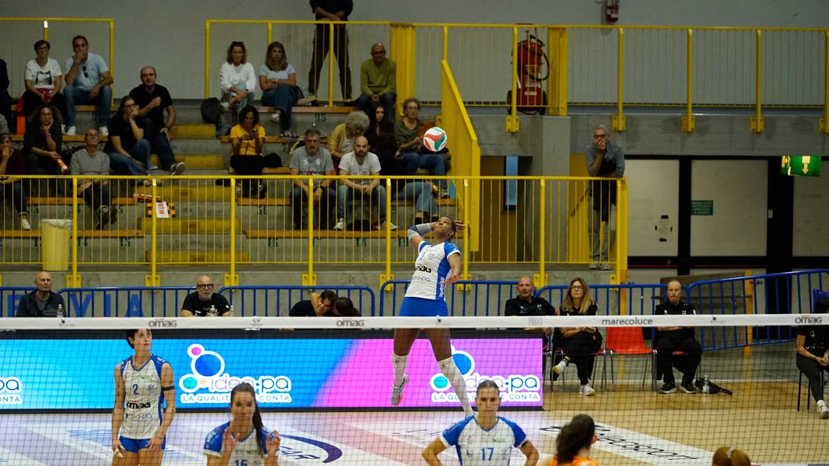 Amandha Sylves giocherà oggi la sua ultima partita in maglia Omag foto legavolley