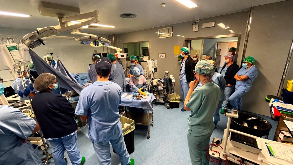 L’Ecmo-Team del “Bufalini” in azione