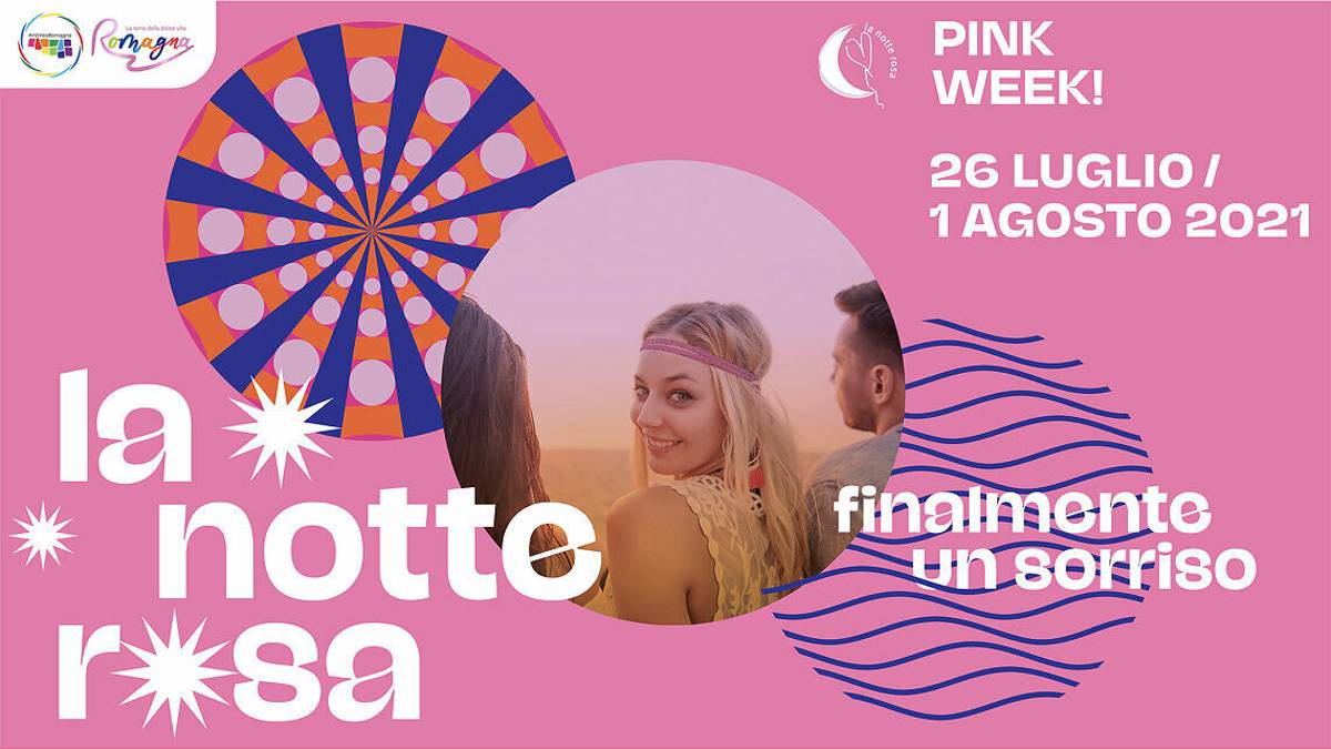 Finalmente un sorriso, la Notte Rosa 2021 fra musica, arte e cultura