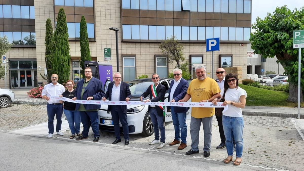 Gatteo, auto elettriche: 4 nuove postazioni di ricarica