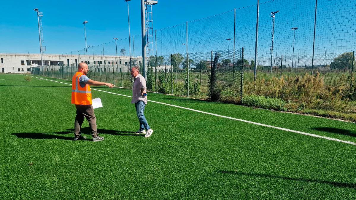 Rimini, ex area Ghigi, il cantiere è ripartito: “Potenziamo l’impiantistica sportiva”