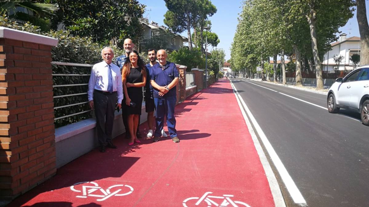 Cervia, conclusi i lavori in viale Milazzo