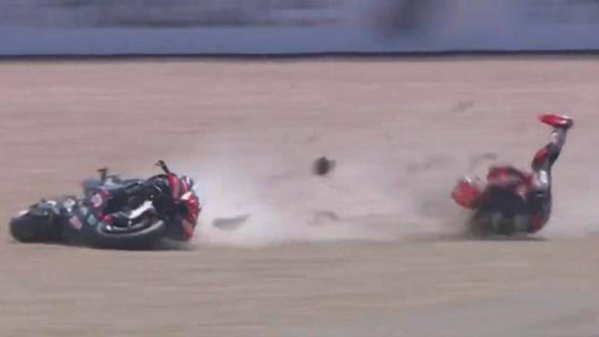 MotoGp, Marco Bezzecchi cade e viene portato all’ospedale