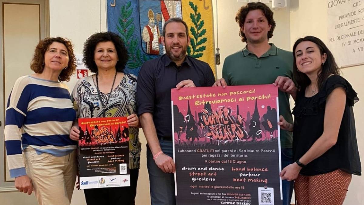 San Mauro Pascoli, giovani protagonisti da giovedì 15 giugno con Summer Seekers