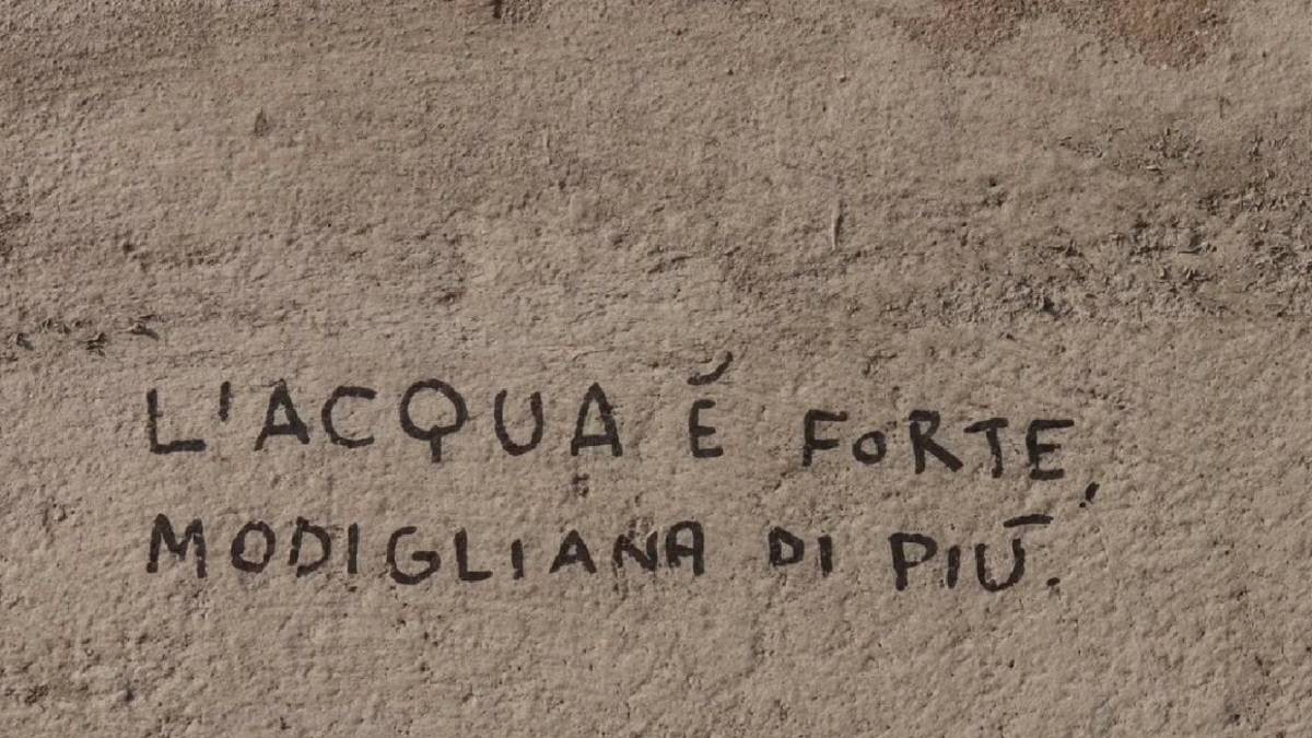 L'acqua è forte, noi di più: Modigliana esempio di grinta romagnola