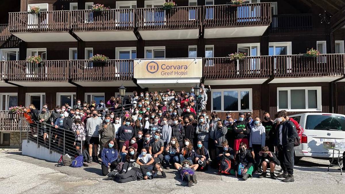 Riccione, il vice sindaco in visita ai nonni e ai giovani in montagna