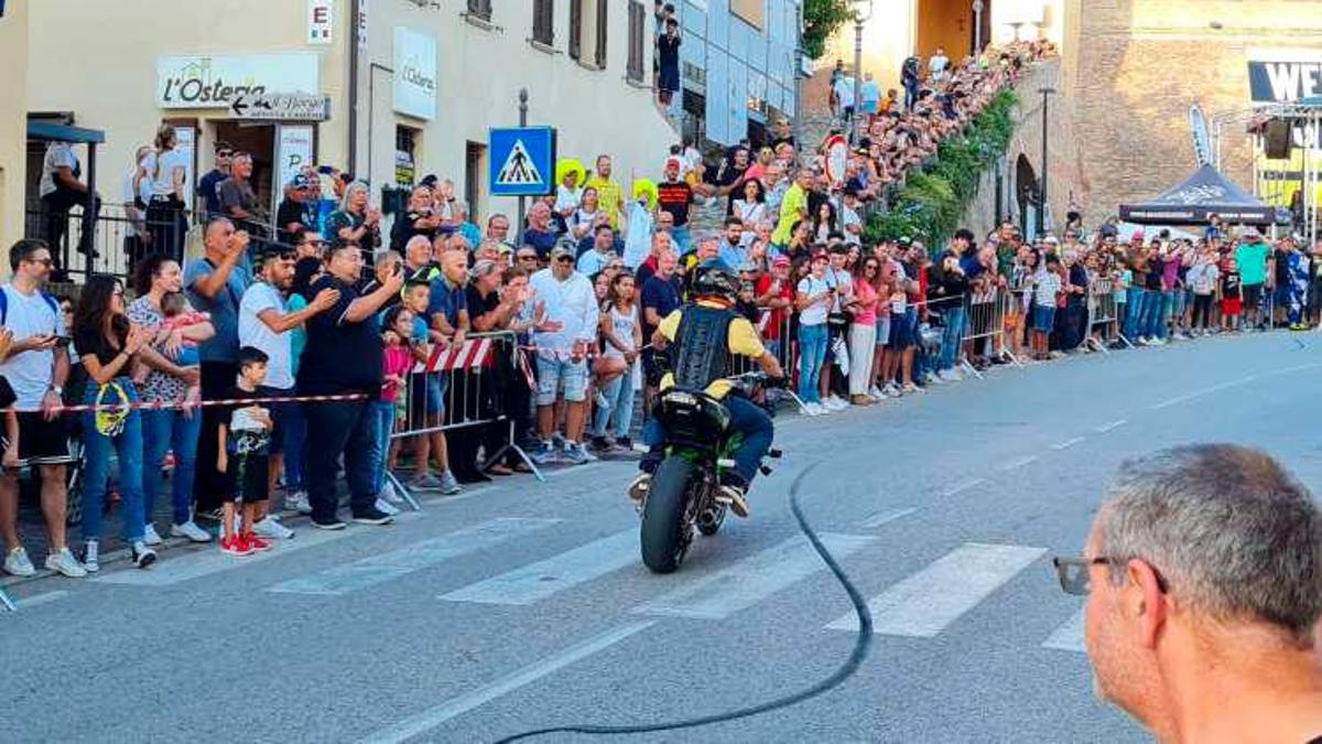Tavullia in moto, tre giorni di musica, spettacolo e motori