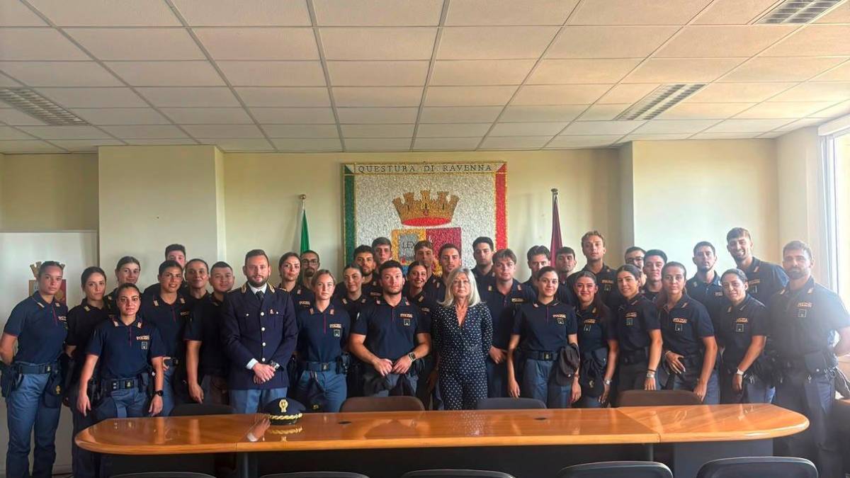 Ravenna, la Polizia si rafforza: 34 nuovi giovani agenti in provincia