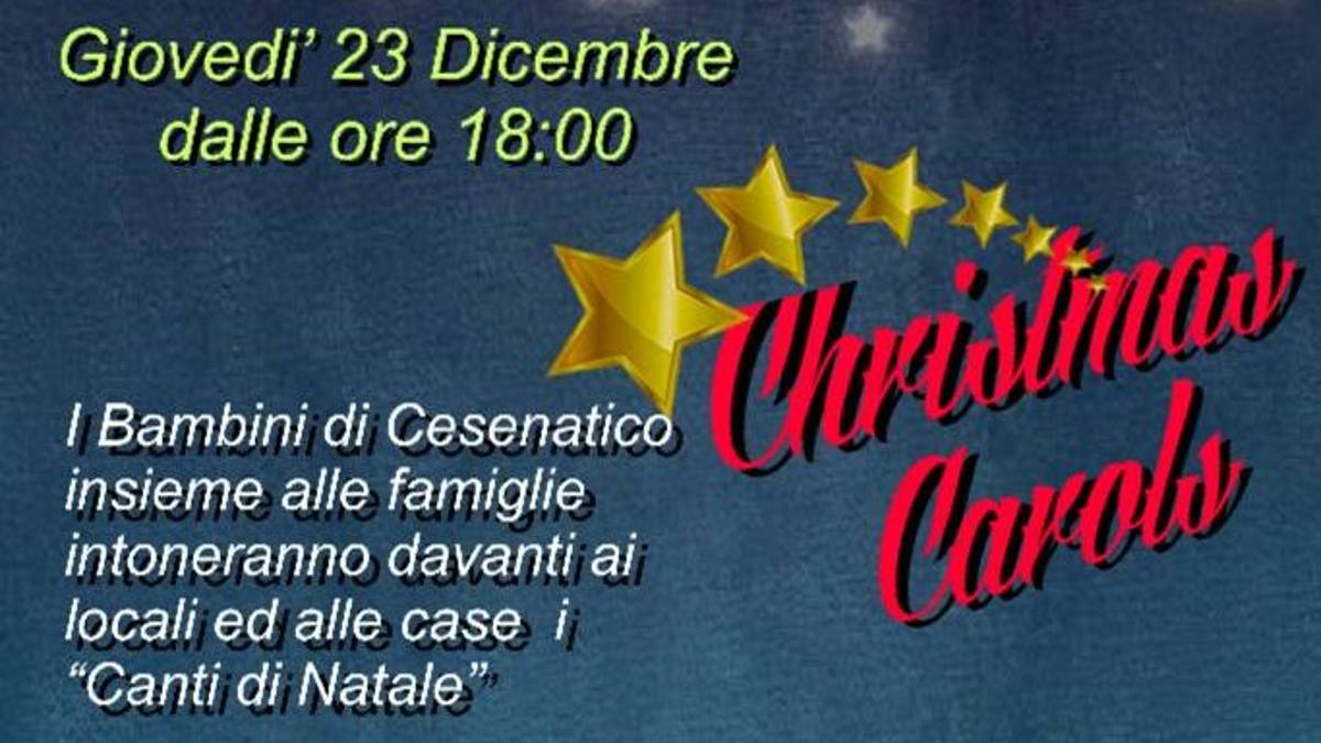 Cesenatico, mamme e bimbi canterini di Natale per le famiglie bisognose