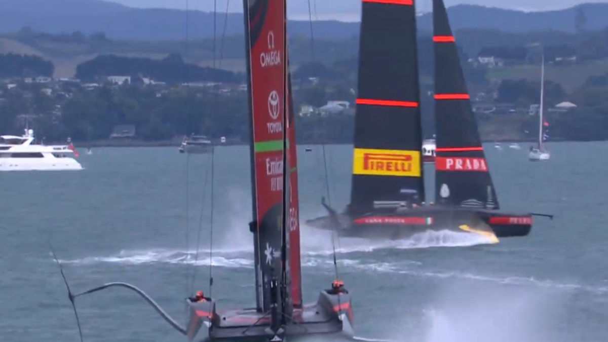 America's Cup, Luna Rossa e New Zealand 1-1