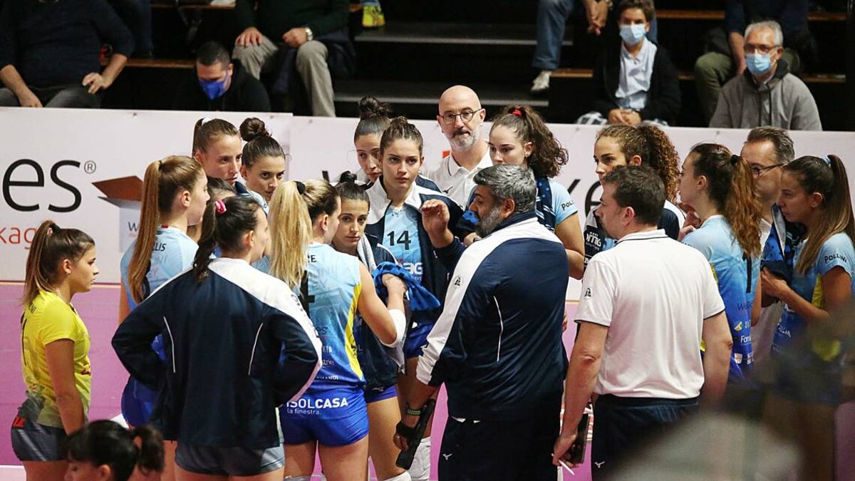 Volley A2 donne, Omag in quarantena fino al 25 marzo