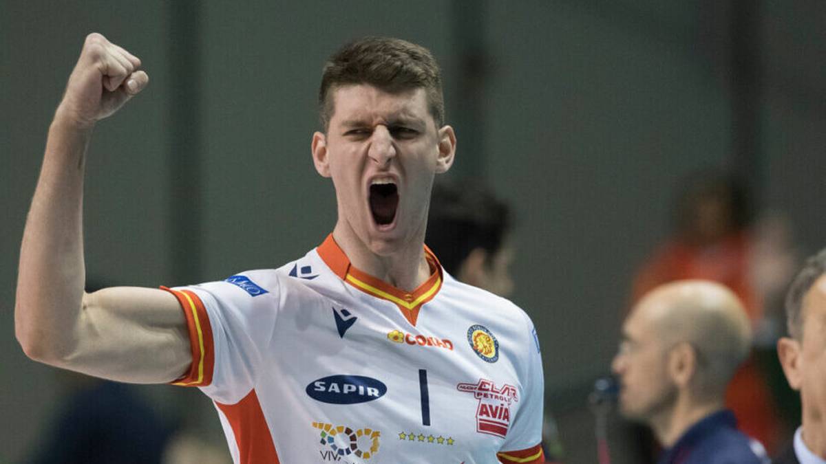 Volley, Stefani, il talento azzurro della Consar