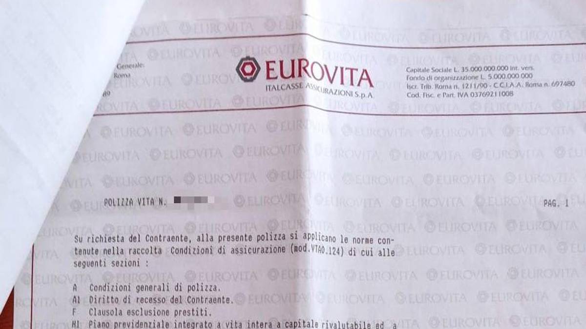 Polizze Eurovita, la testimonianza da Forlì: Nessun riscatto neanche in caso di Malattia grave