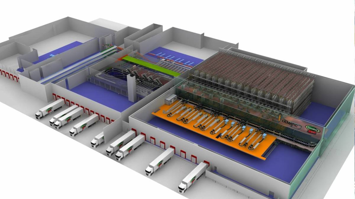 Amadori, un nuovo polo logistico targato Dematic
