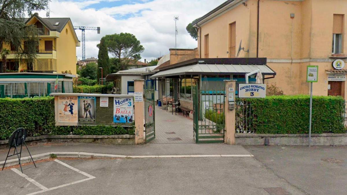 La sede dell’associazione “Hobby terza età”