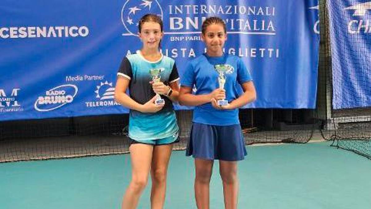 Tennis, una giornata Allegra a Cesenatico
