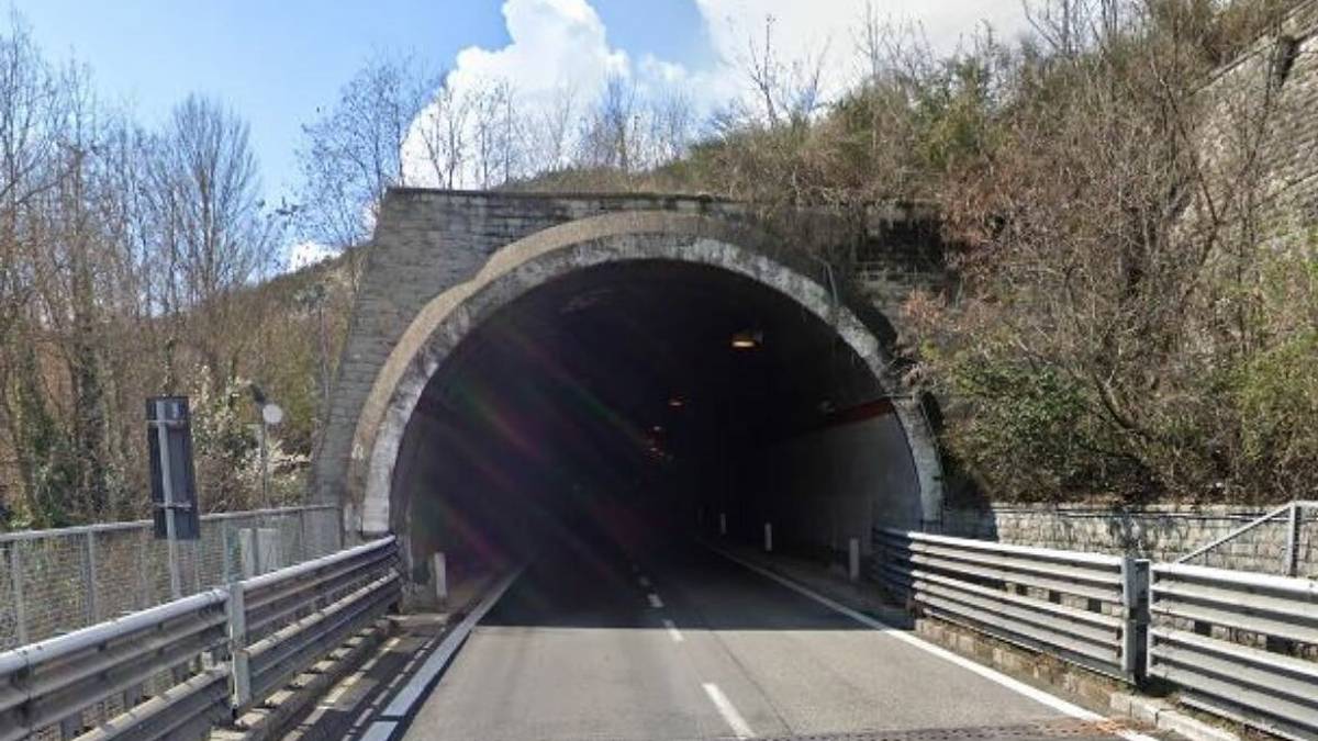 E 45, galleria di Quarto chiusa per tre notti dal 9 all'11 agosto