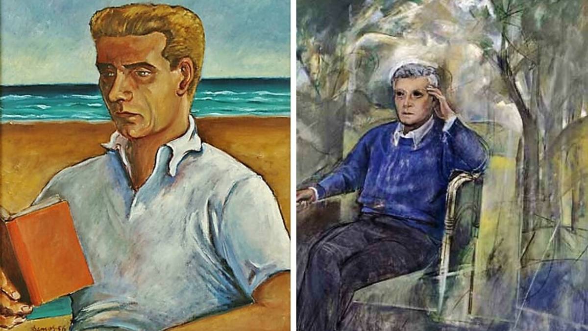 Sergio Zavoli nei dipinti di Bonini e Sughi