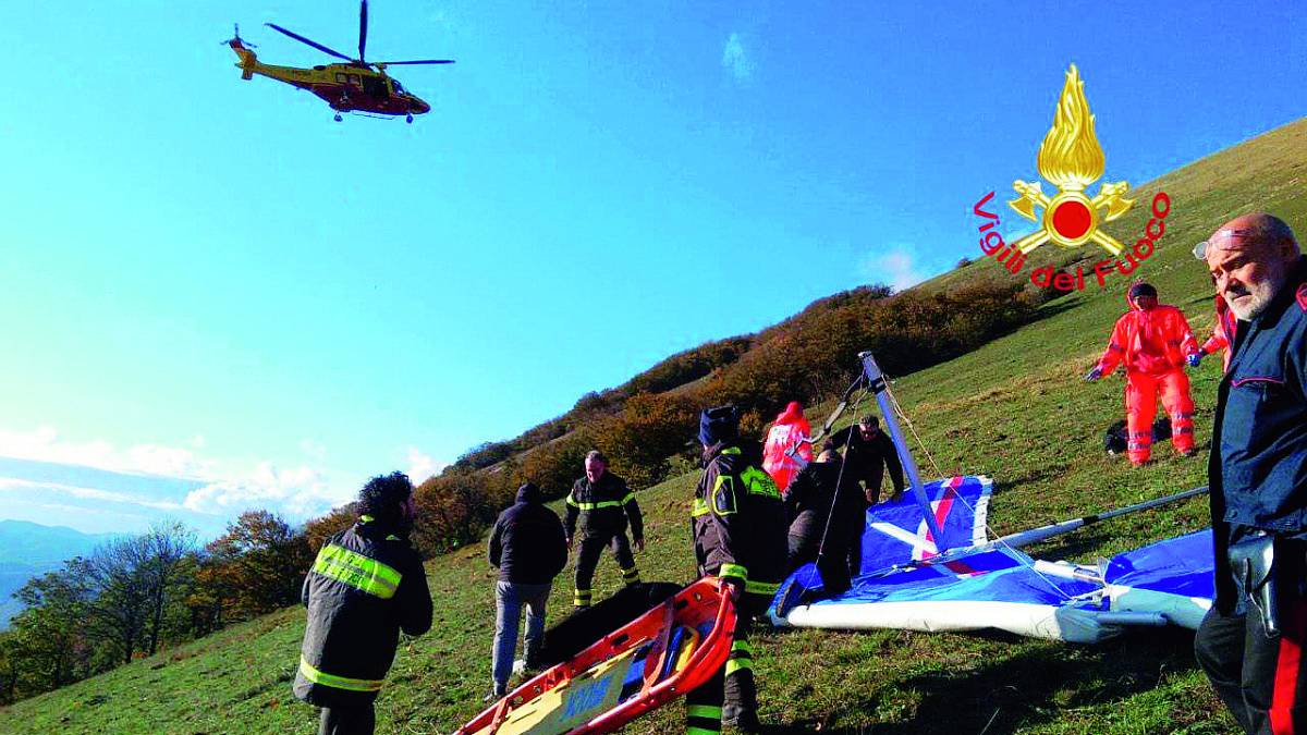 Incidente in deltaplano, muore un 44enne di Cesenatico