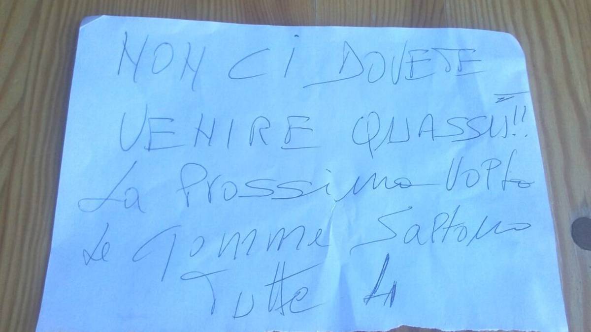 A Verghereto biglietto con minacce a fungaiolo del paese vicino