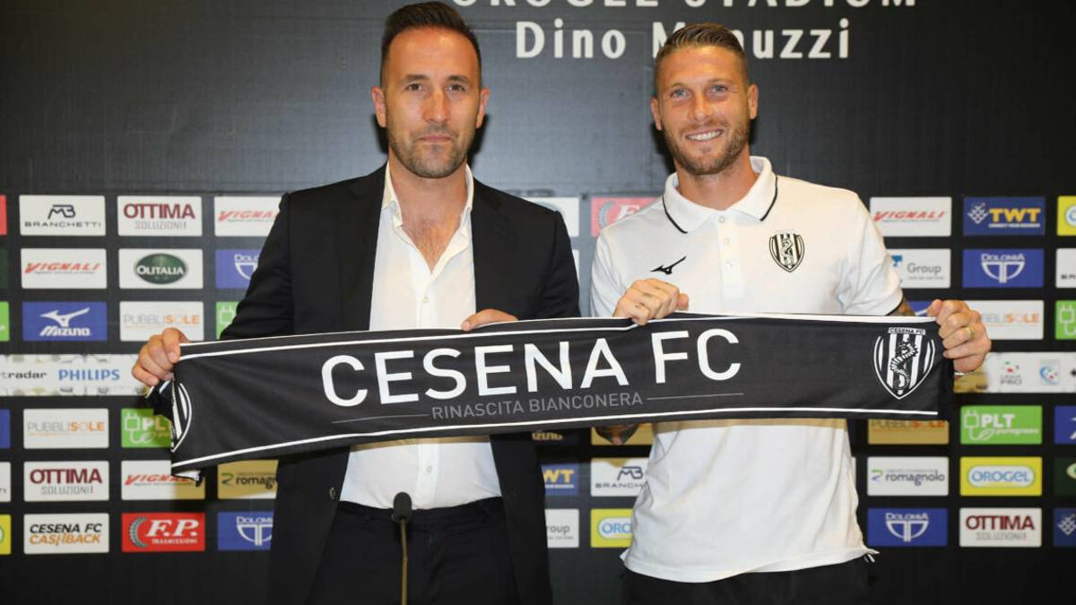 Calcio C, Cesena: Viali annuncia Caturano capitano (video)