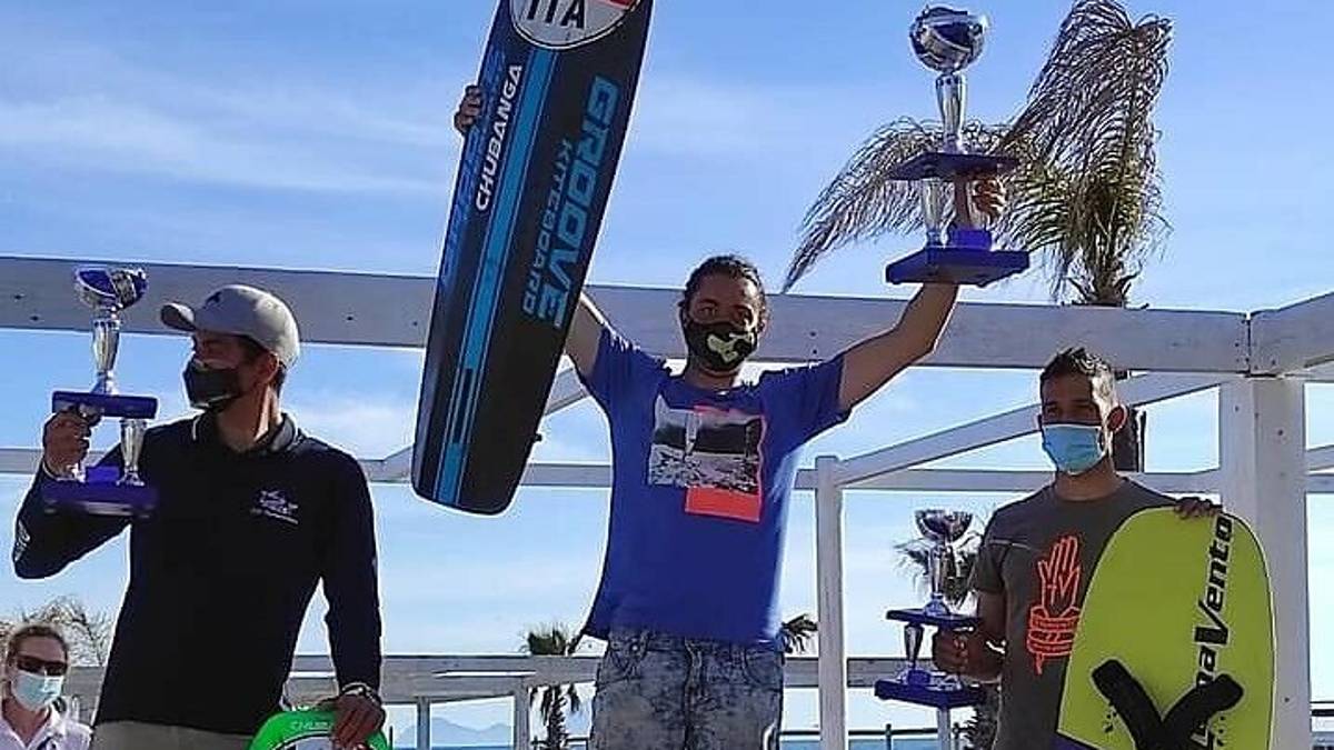 Kite surf, Lorenzo Boschetti dominatore a Torre Annunziata