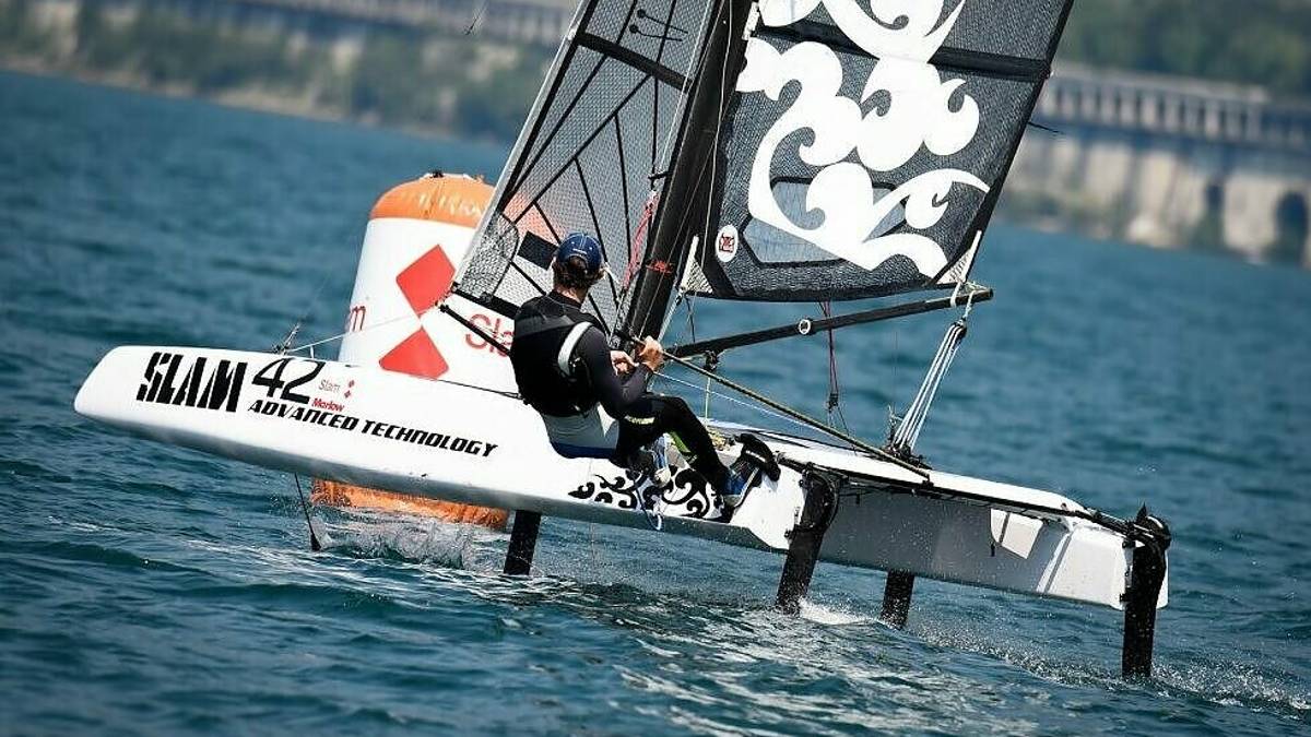 Vela, un sabato con le barche volanti al Circolo Vela di Cesenatico